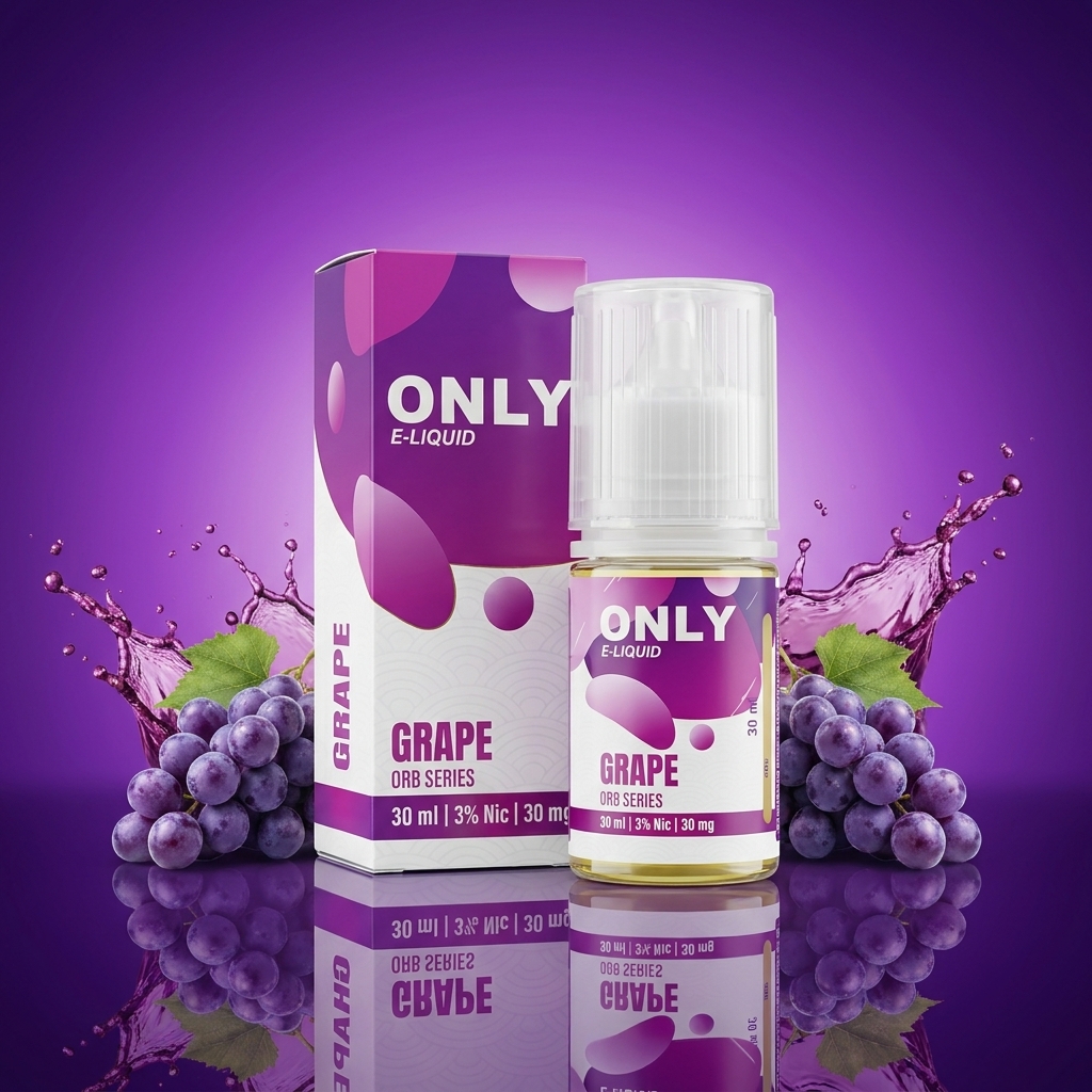 ONLY E-Liquid Grape 30ml (ORB Series)