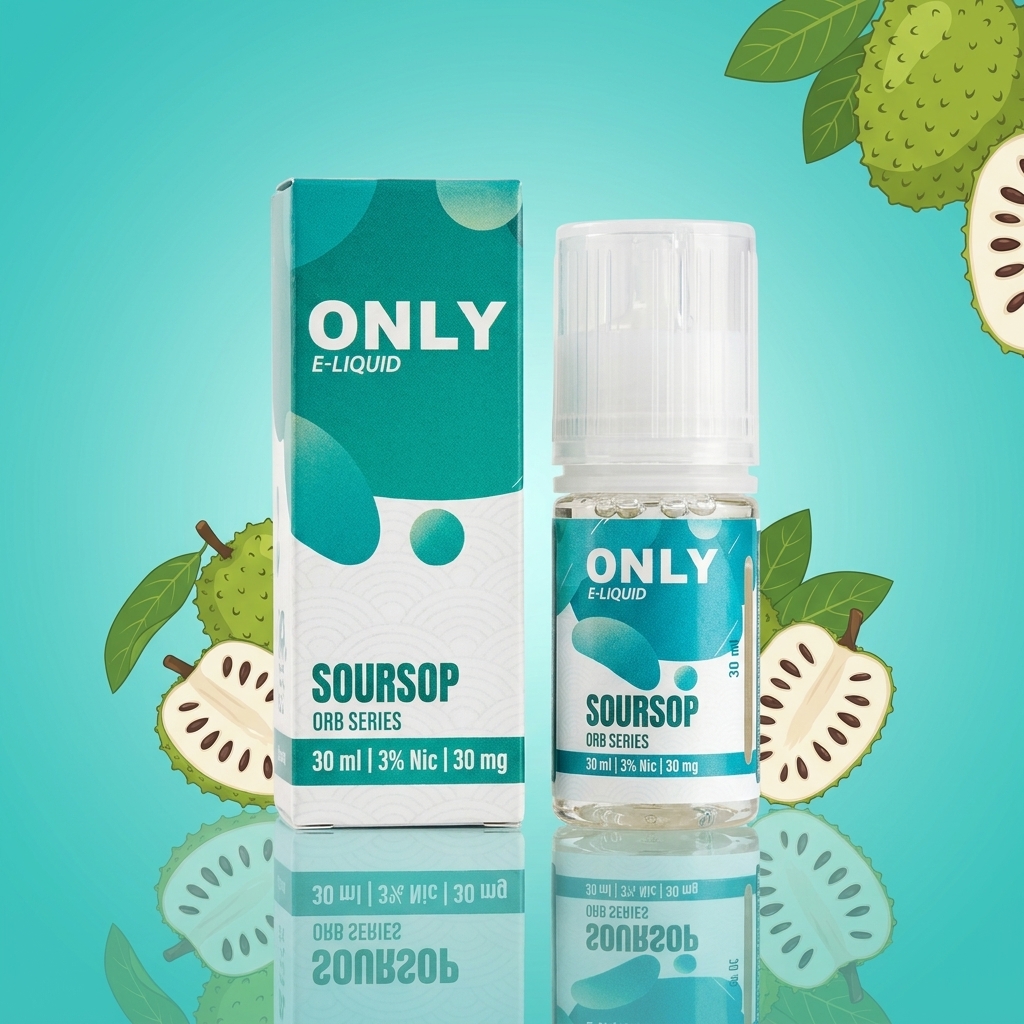 ONLY E-Liquid Soursop 30ml (ORB Series)