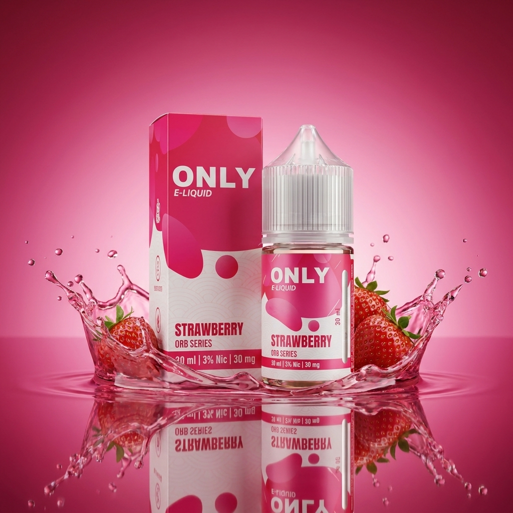 ONLY E-Liquid Strawberry 30ml (ORB Series)